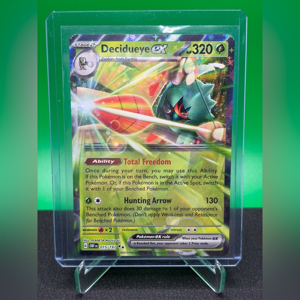 Pokemon Decidueye EX - Obsidian Flames